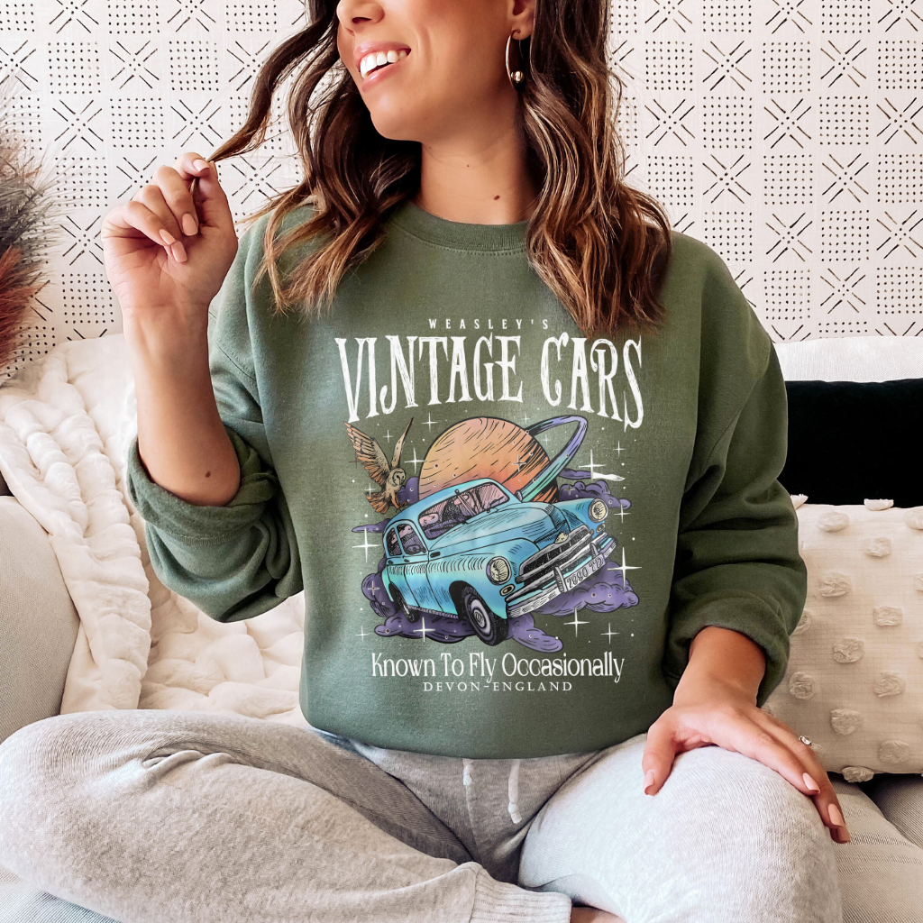 Weasley's Flying Cars Sweatshirt