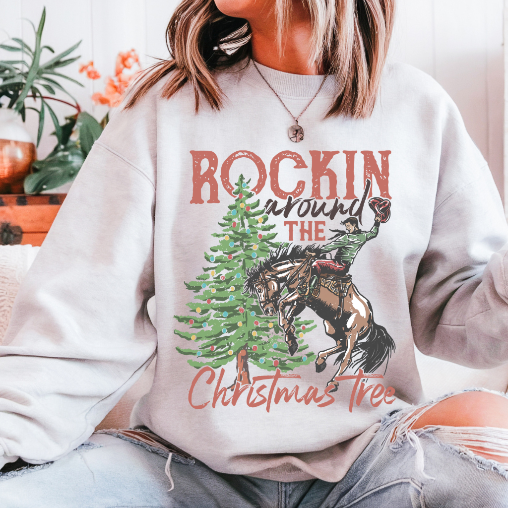 Rockin' Around The Christmas Tree Sweatshirt