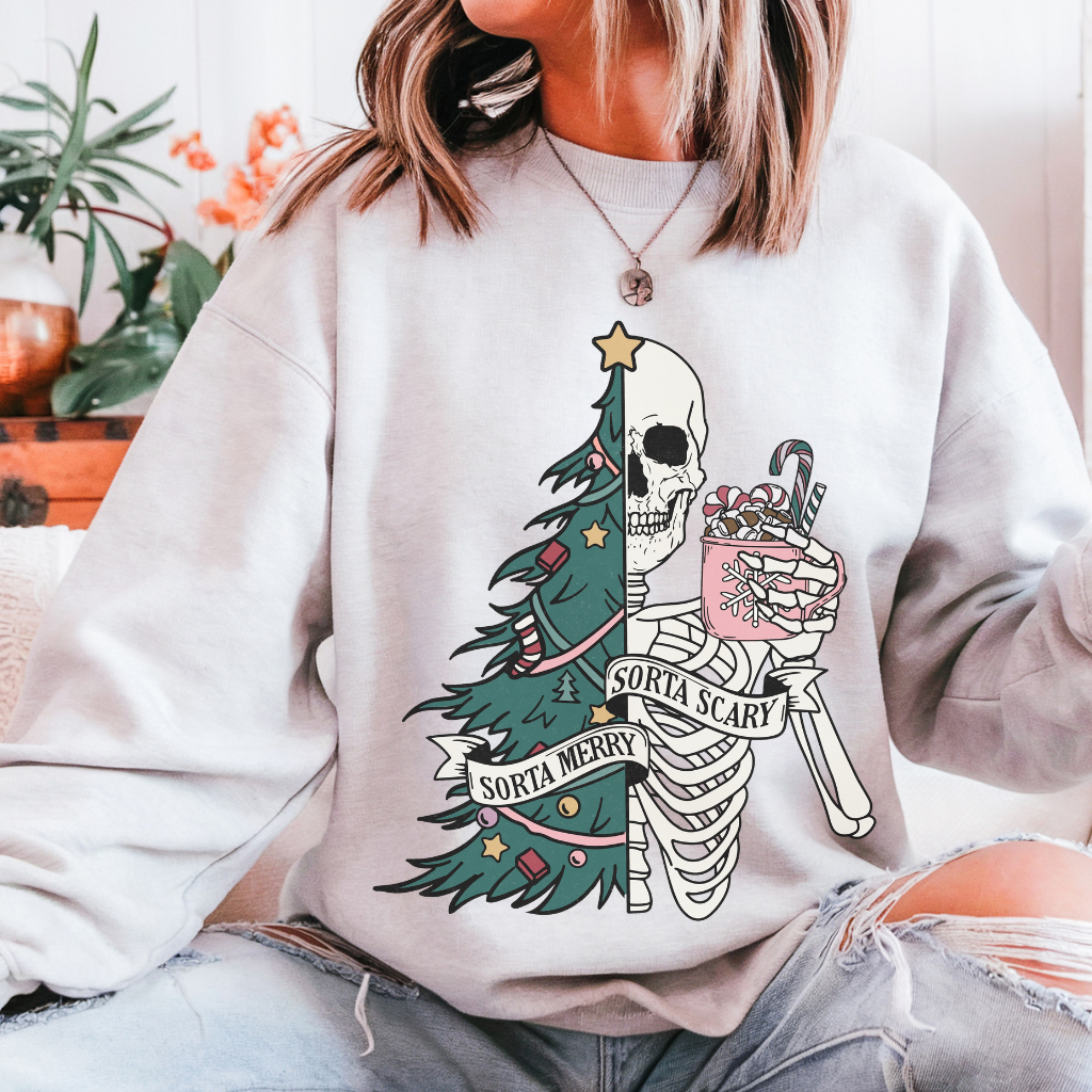 Sorta Merry Sorta Scary Sweatshirt