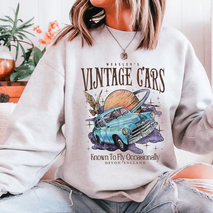 Weasley's Flying Cars Sweatshirt